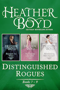 Distinguished Rogues books 7-9 book cover image