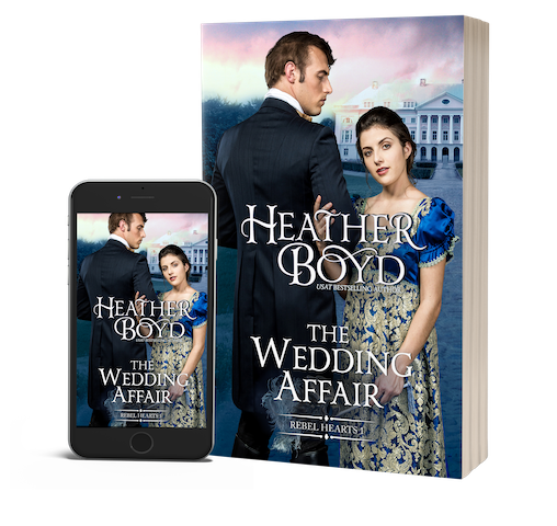 The Wedding Affair book covers