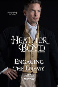 Engaging the Enemy regency romance book cover image