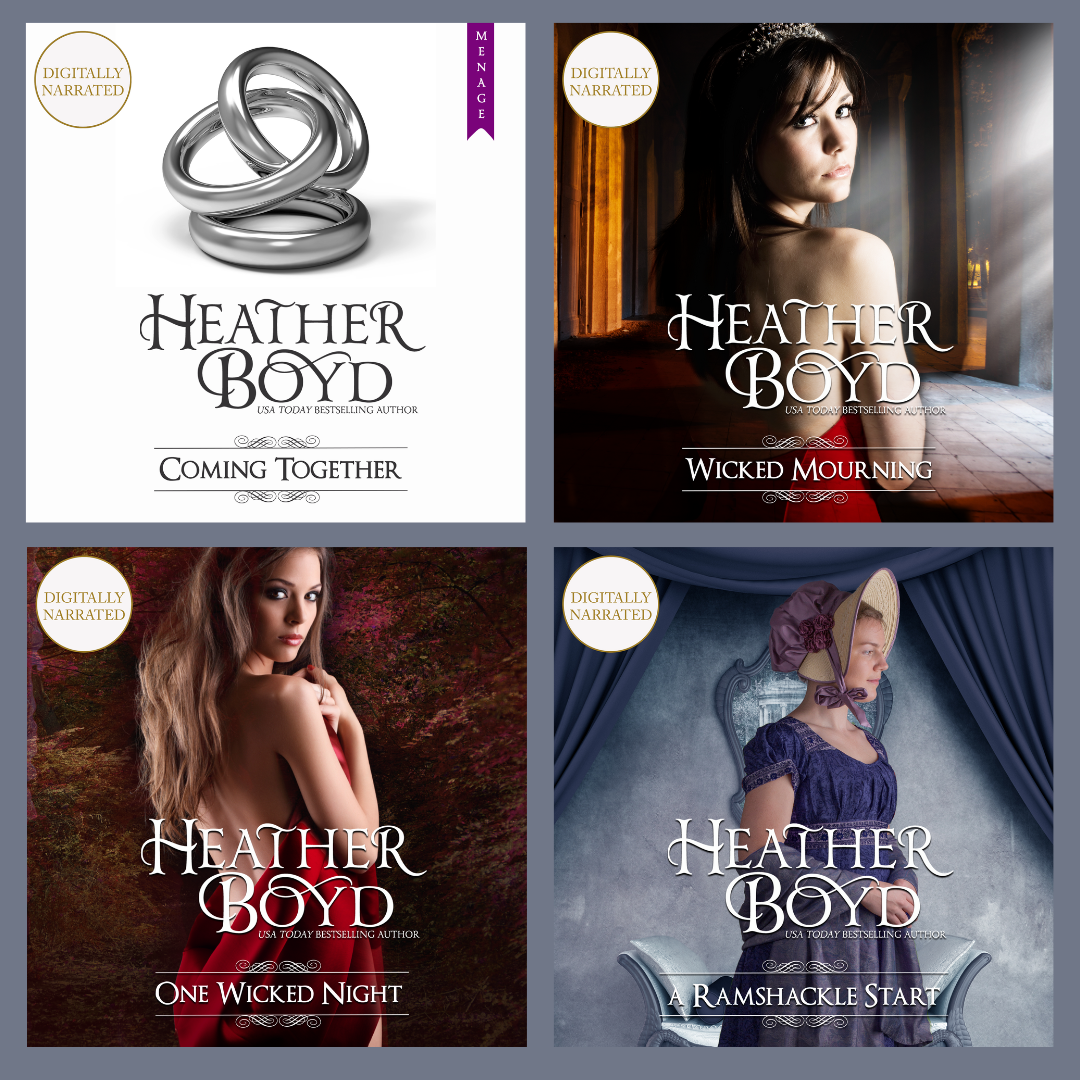 something new... AI audiobooks from Heather Boyd